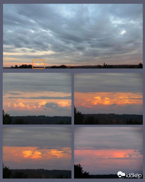 Távoli zivatar kialakulása