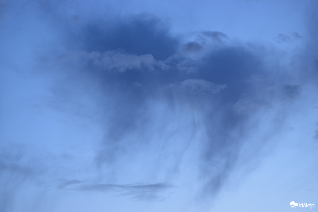 Csákányháza felett tegnap este