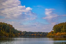 Őszi színek a Holt-Tiszánál.