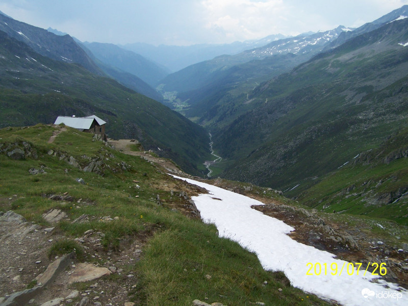 Valle  Aurina 2517 m-ről.