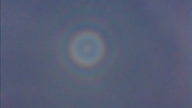 Ritka holdglória éjszaka