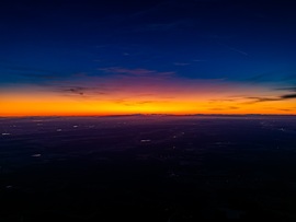 A naplemente utolsó fényei