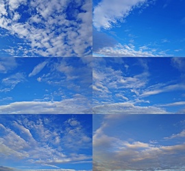 Égképek Advent 2. vasárnapján, mikor végre láttunk kéket is az égen... :)