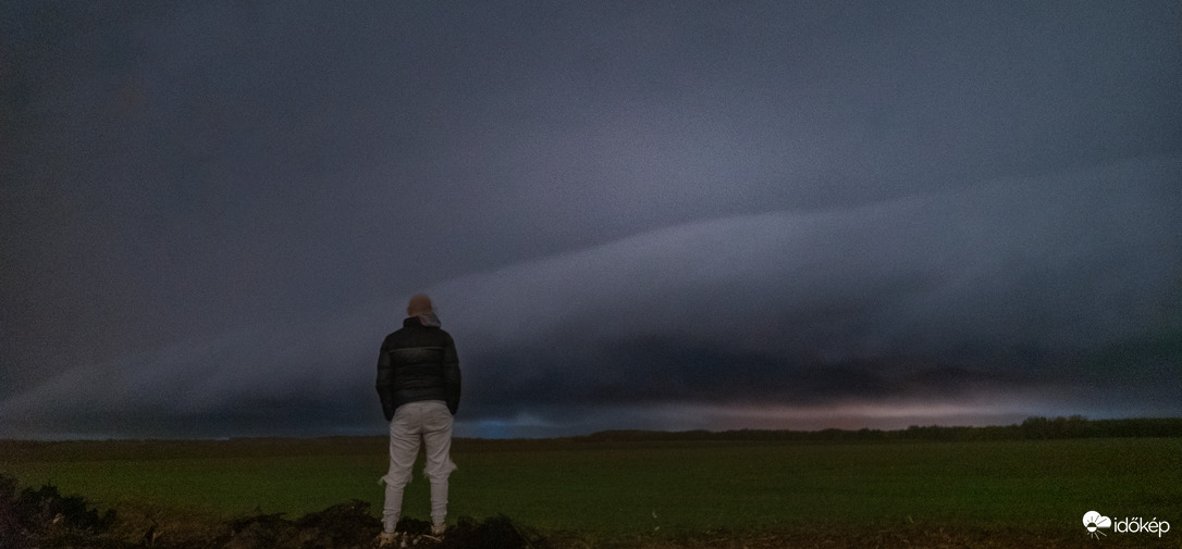 Hidegfront érkezése