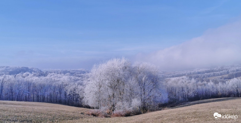 A köd végre felszállt.