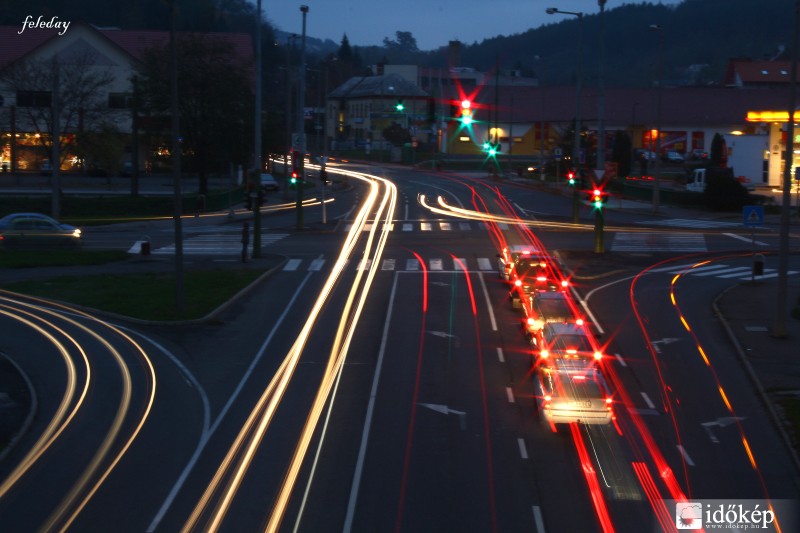 Litkei elágazó Salgótarjánban 