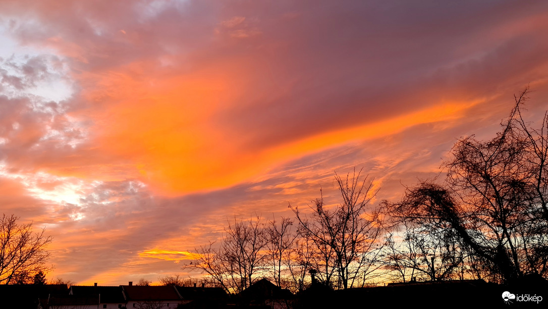 Karácsonyi naplemente