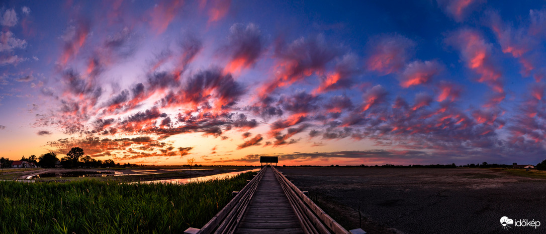 Tegnap azért odatették magukat az égiek :)