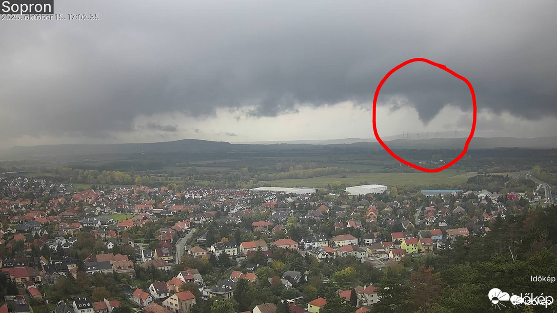 Októberi tuba a Soproni webkamerán