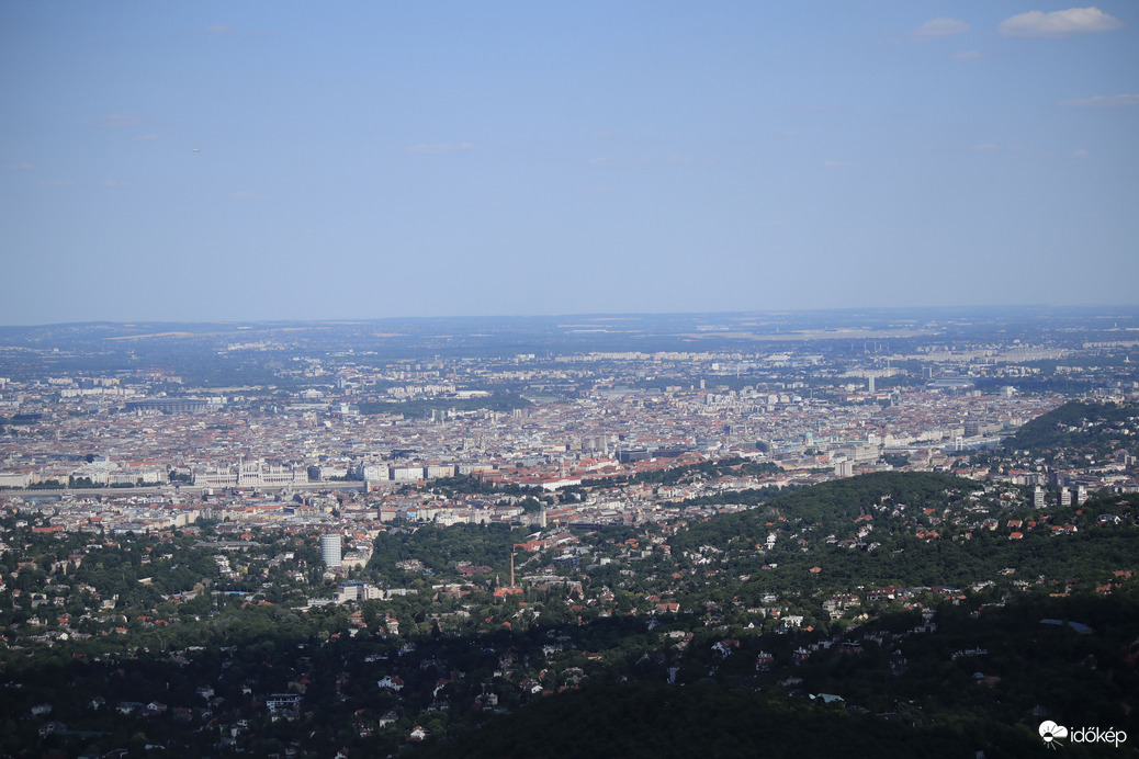 Budapest a János hegyről