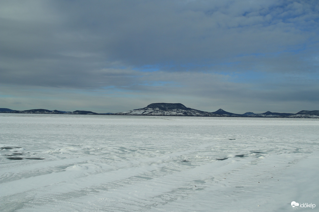 A Balaton befagyva, rég volt ilyen