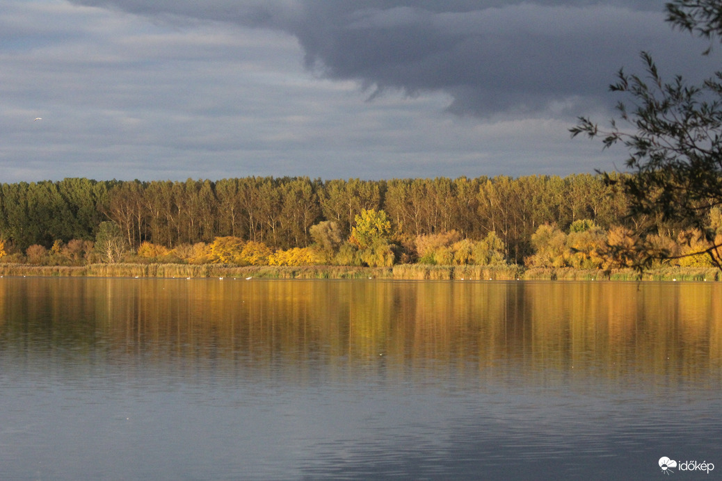 Naplemente a Kis-Balatonnál
