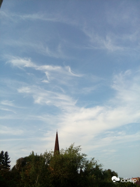 Miskolc,cirrusok 18 óra 