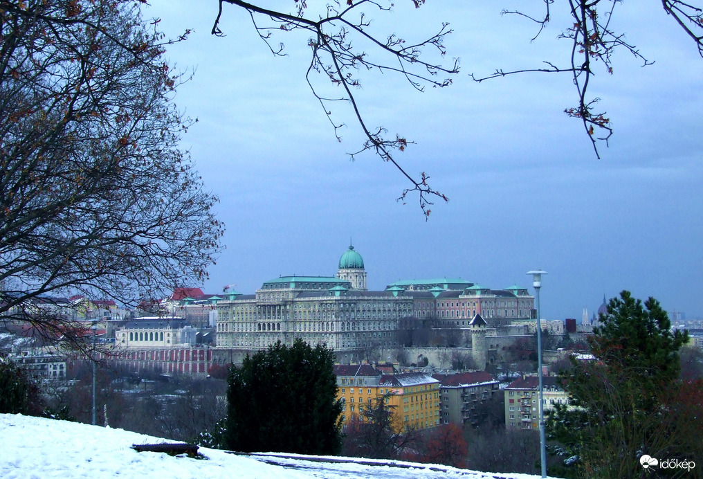 Havas, téli Budapest 