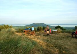 Kilátás a hegytetőről 