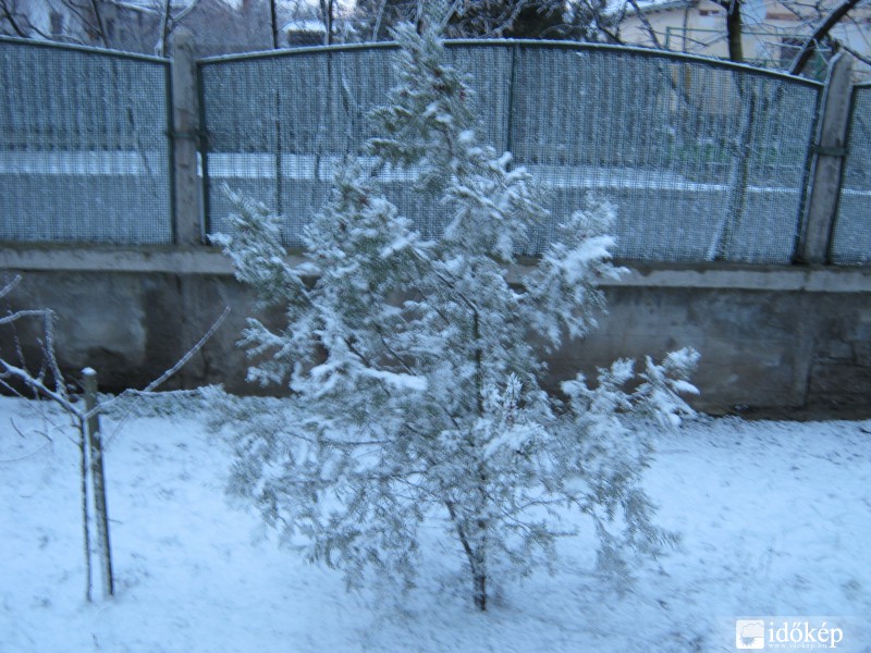 Itt is járt a hó!
