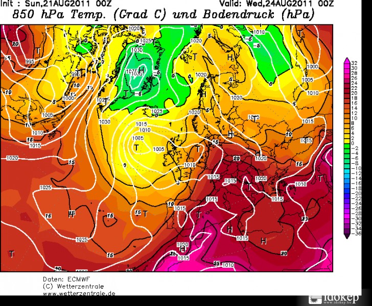 ECMWF aug 24. 00 UTC