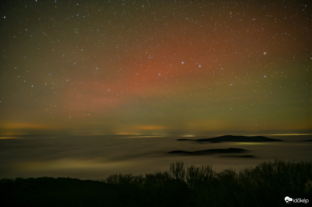 SAR-ív a Zengő kilátóból