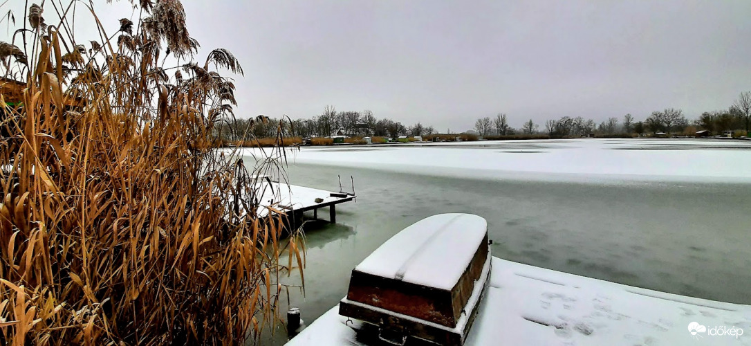 Tabdi Pék tó 2021.12.28.