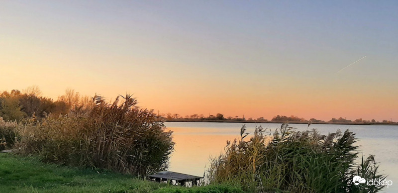 Akastói csárda tói naplemente..