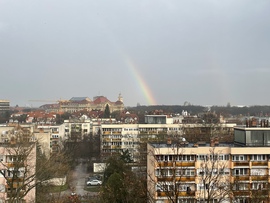 Ritka látkép december közepén