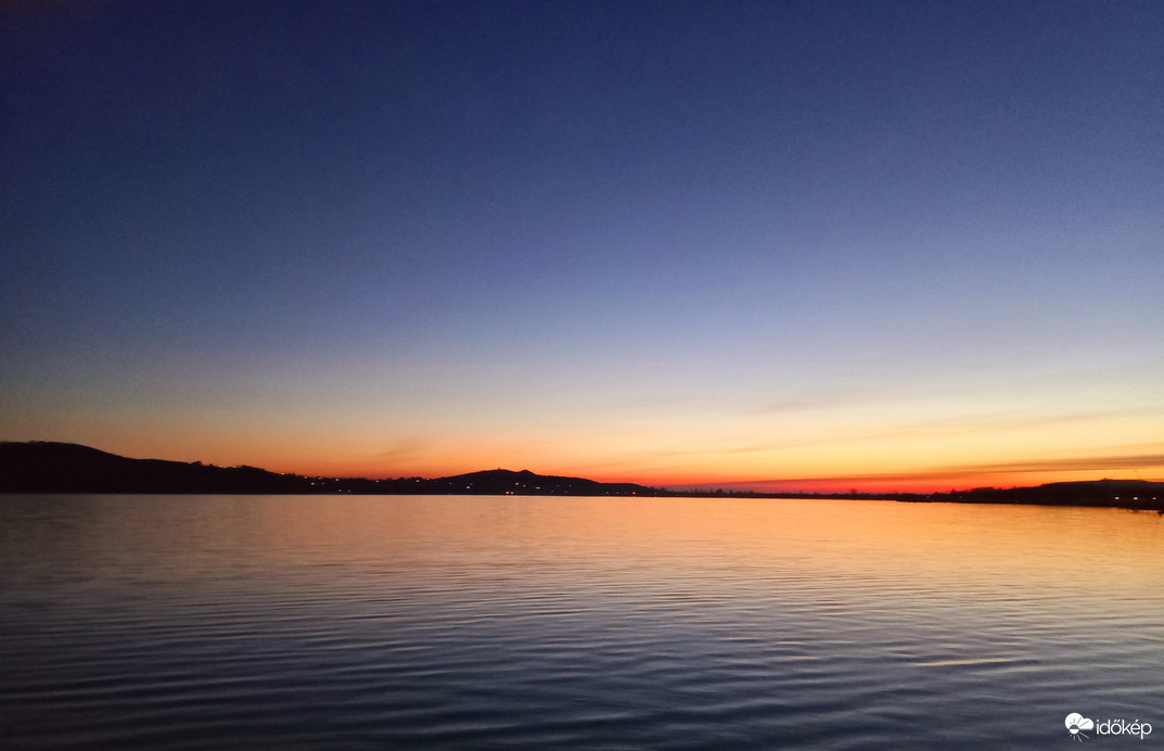 Balatonfüredi naplemente 01.14.