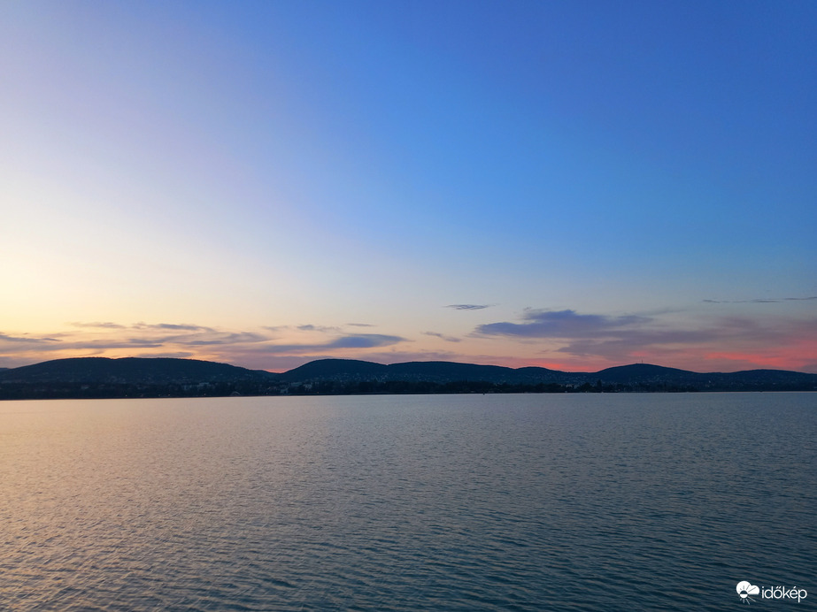 Naplemente  Balatonfüreden 07.06