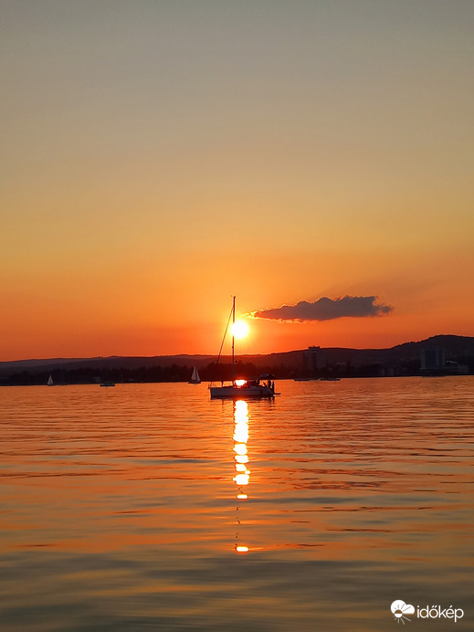 Balatonfüredi naplemente 08.17.