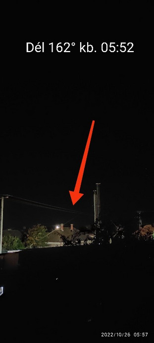 Észlelési fényképek