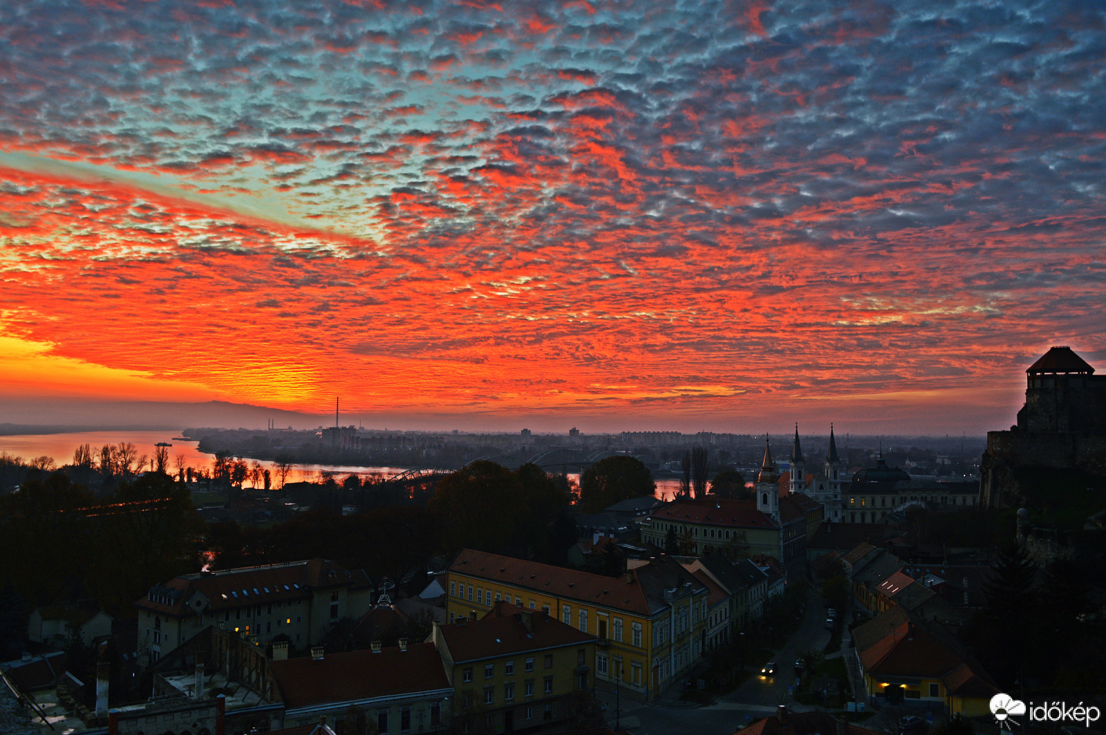 Esztergomi naplemente