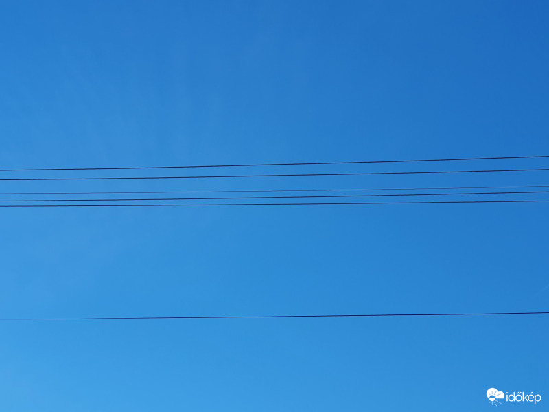 Tegnapi fecskehajtó kisasszony után, ma reggelre üresek lettek a vezetékek :(