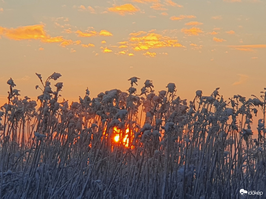 Ismét -6fokkal köszönt ránk a reggel