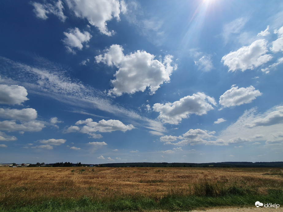 Kezdődő felhősödés