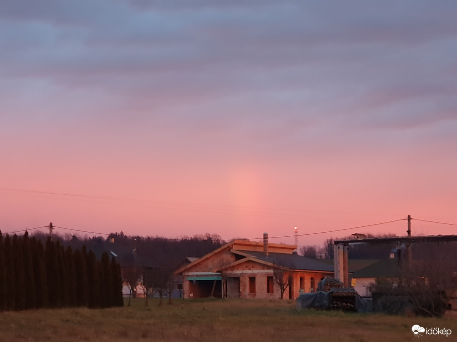 Szivárványocska napnyugta után