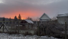 Havas napkelte Gyúrón