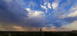 Szeged 19°C, volt egy kis eső