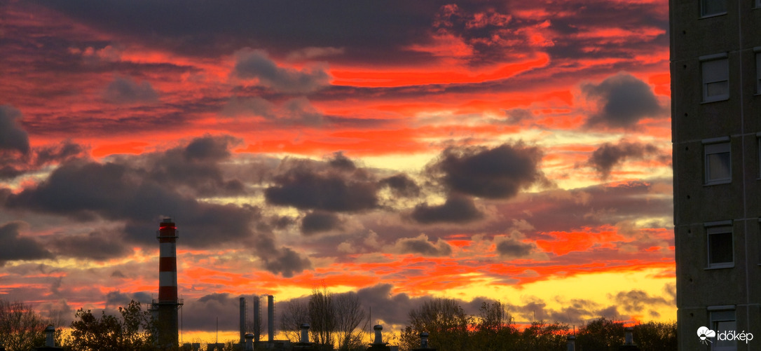 Naplemente Rákoskeresztúron.