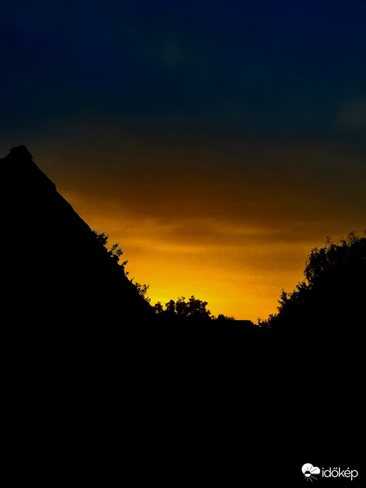 Gyönyörű naplemente 