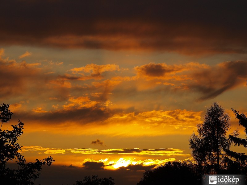 Nyíregyházi napnyugta
