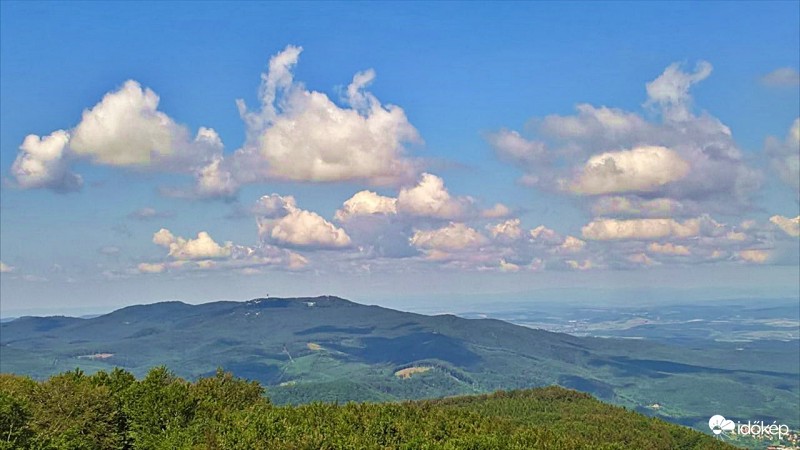 Kékestetőről-Galyatető.