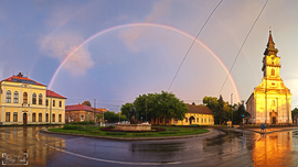 Szivárvány Hódmezővásárhelyen