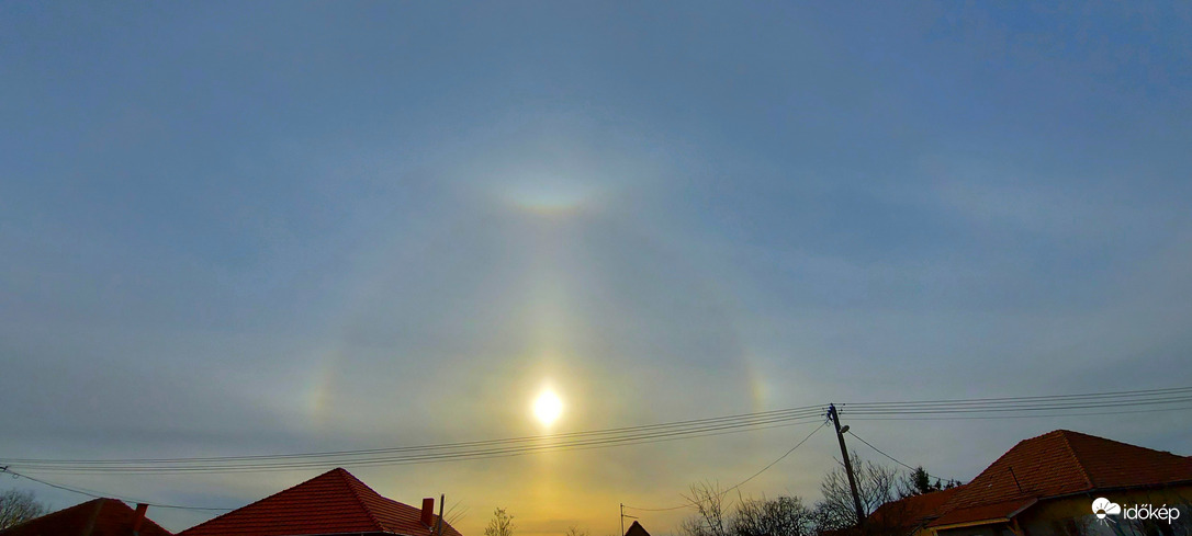 Mai légköroptika Tiszafüreden