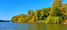 Tiszafürednél az ősz jelei
