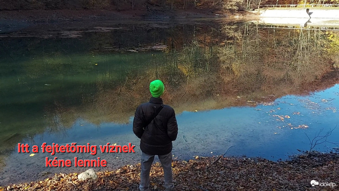 Szilvásvárad Felső-tó leapadva