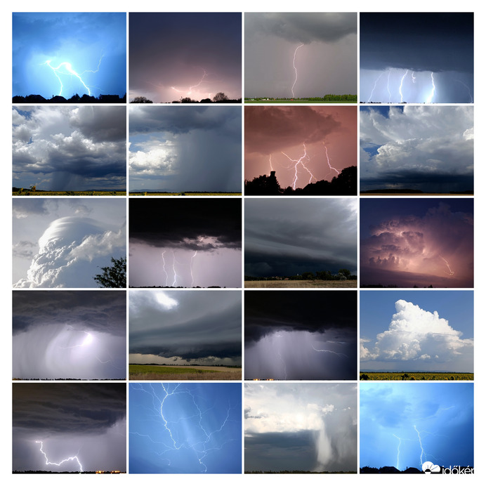 Összefoglaló - 2025. Legszebb viharos pillanatai