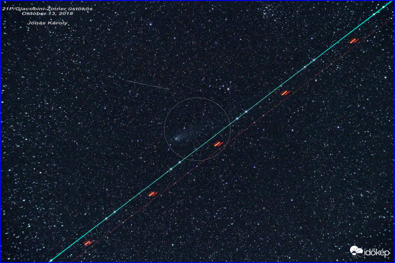 21P/Giacobini-Zinner üstökös.
