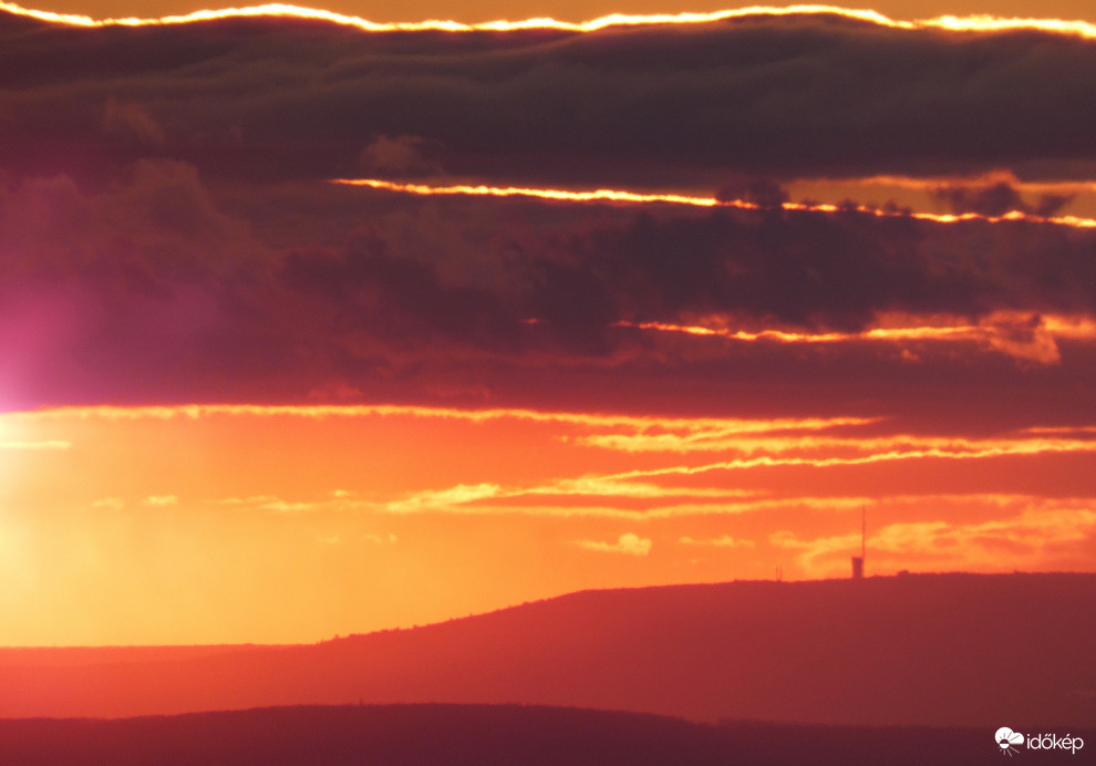 A Széchenyi-hegyi adótorony Galyatetőről