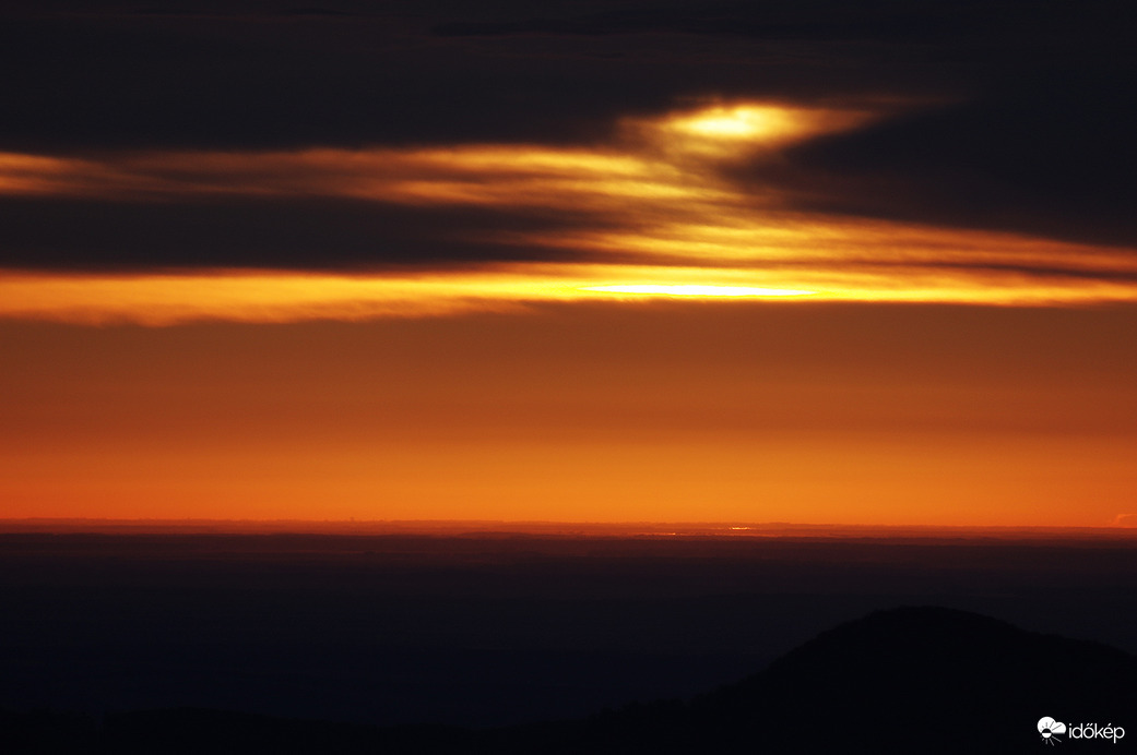 Napkelte a Galya-kilátóban