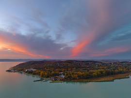 Őszi színekben Tihany