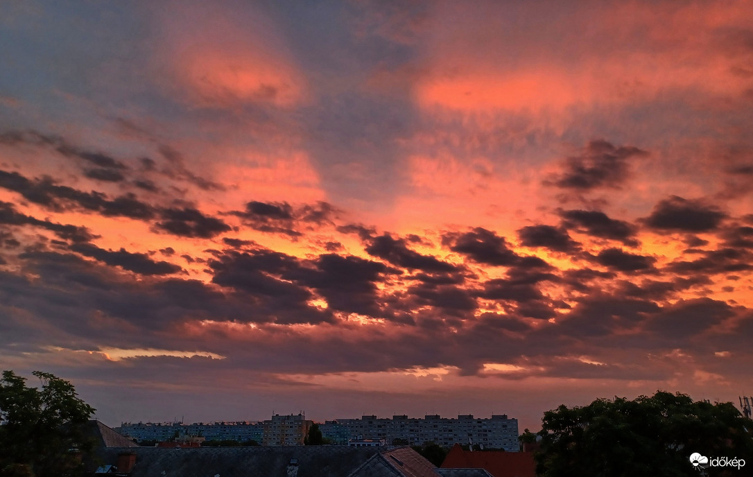 Napkelte az elmúlt napokban